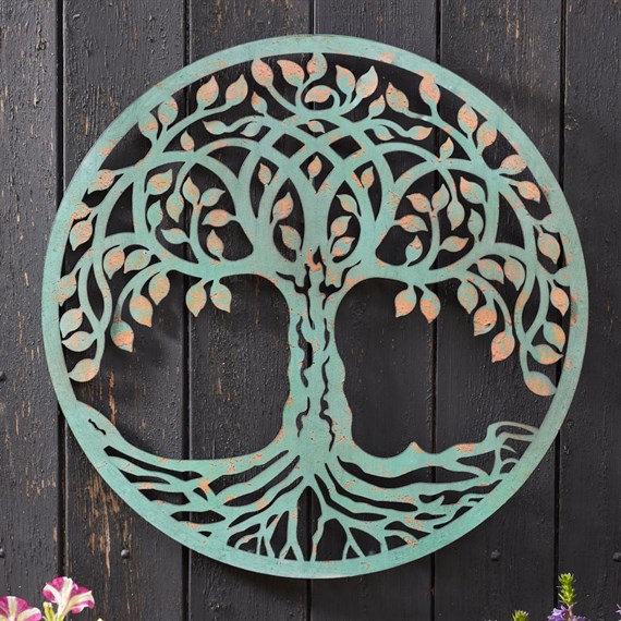 Smart Garden 60cm Tree of Life Verdigris Garden Ornament (5075001)