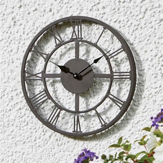 Outside In Arundel Wall Clock 14 Inch (5161000)