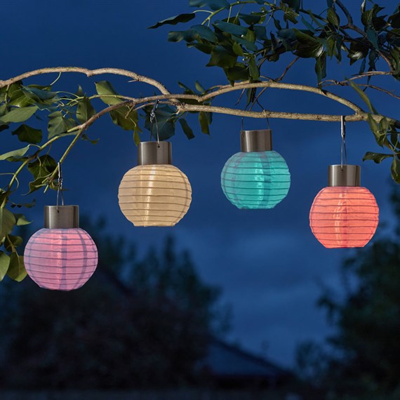 Smart Garden Eureka Solar Powered Chinese Garden Light Up Lanterns (1080221)