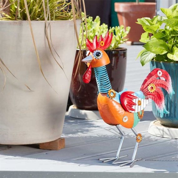 Smart Garden Funky Rooster Ornament (5030390)