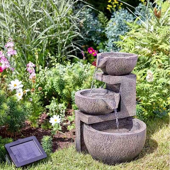 Smart Garden Genoa Cascade Solar Water Feature Fountain (1180431)