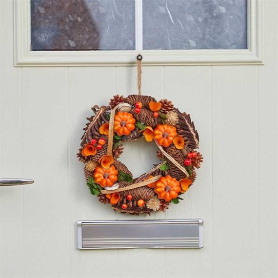 Smart Garden Harvest Home Whirl Artificial Wreath (5606009)