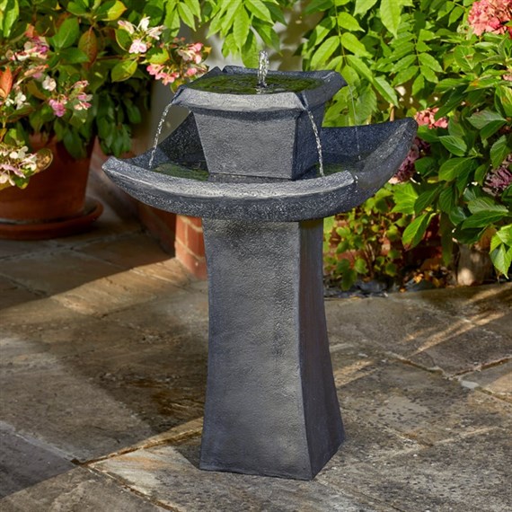 Smart Garden Pagoda Solar Water Feature Fountain (1170529)