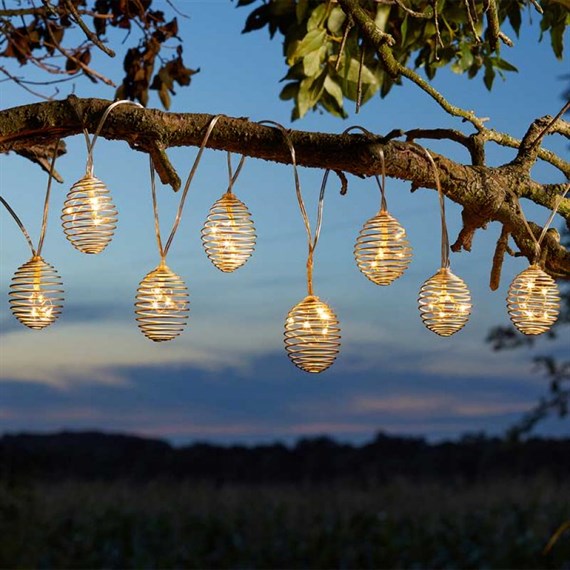 Smart Garden Solar SpiraLight String Lights - Set of 10 (1060134)