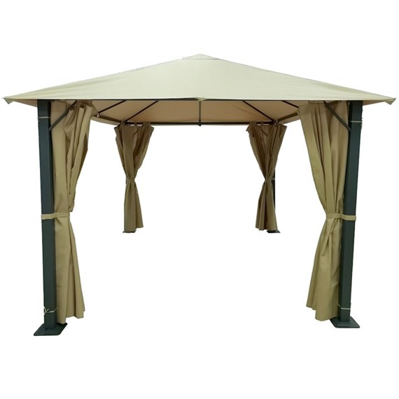 Supremo Marbella 3x3m Taupe Garden Gazebo (MAR.S3x3.T)