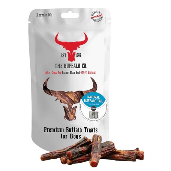 The Buffalo Co. Natural Buffalo Tail Dog Treats (843615)