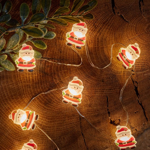 Three Kings 20 Santa LED Christmas String Lights (2507005)