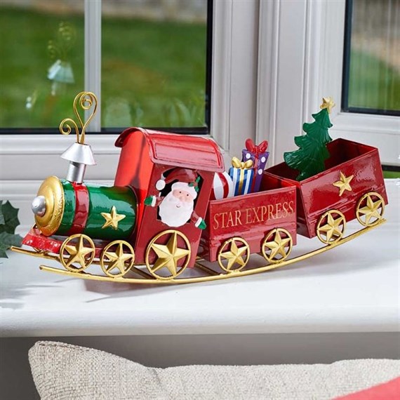 Three Kings All Aboard Santa Star Express Christmas Decoration (2530110)