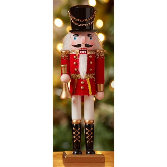 Three Kings Band Cracker Large Christmas Nutcracker - Horn (2538118)