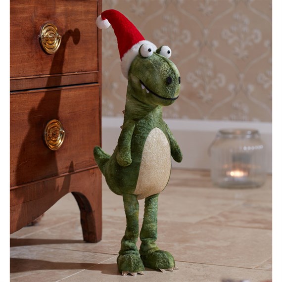 Three Kings Festive Dino Green Christmas Decoration (2531547)