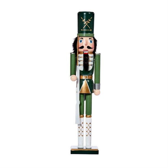 Three Kings Nutcracker Green Grenadier Christmas Decoration XL - Rifle (2538075)