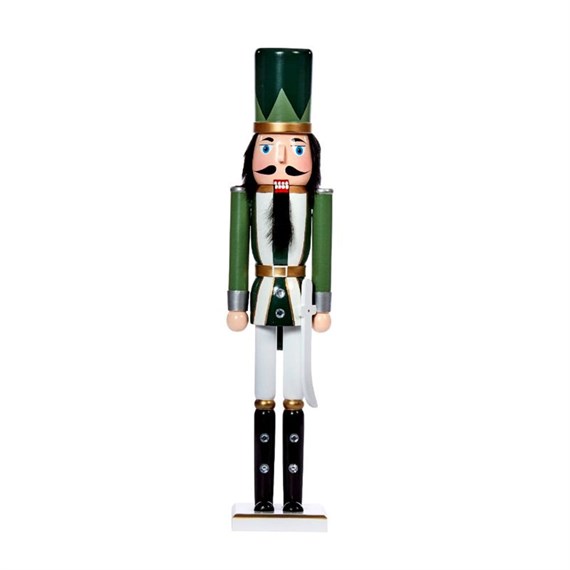 Three Kings Nutcracker Green Grenadier Christmas Decoration XL - Sword (2538075)