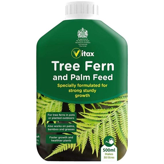 Vitax Tree Fern & Palm Feed Liquid 500ml (5TF500)