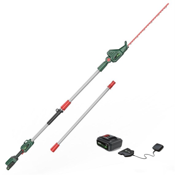 Webb Cordless Long Reach Hedge Trimmer with Battery & Charger (WEV20LTB2)