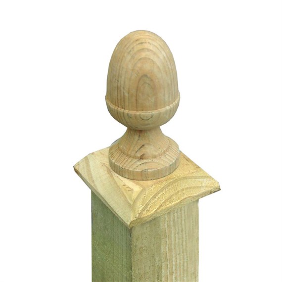 Zest 4 Leisure Acorn Finial 120mm x 65mm x 65mm (00290)