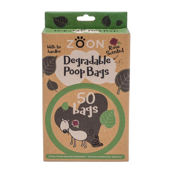 Zoon Degradable 50 Pack Scented Dog Poop Bags (8007001)