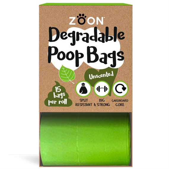 Zoon Degradable Dog Poop Bags - 1 Roll (8007017)